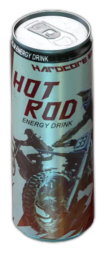 Lata de bebida energética Hot Rod en Escape from Tarkov