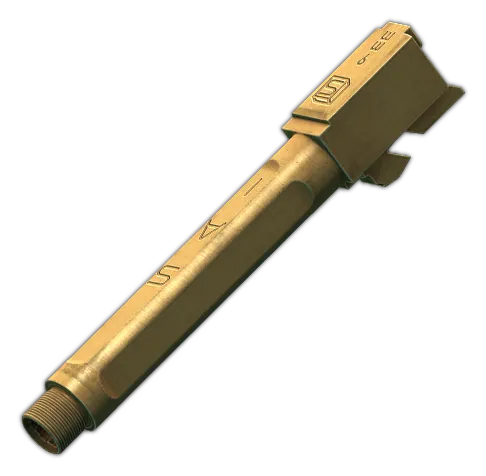 Cano Rosqueado para Glock 9x19 fabricado pela Salient Arms em Escape from Tarkov