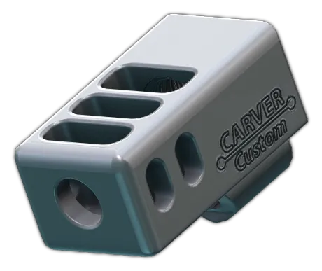 Glock 9x19 CARVER Custom Decelerator 3 Port compensator in Escape from Tarkov