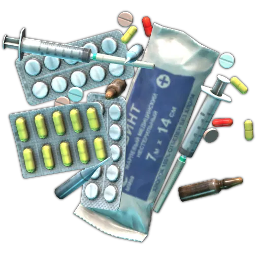 Pila di medicinali in Escape from Tarkov