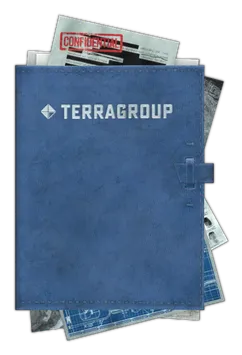 Materiali TerraGroup "Fascicoli Blu" in Escape from Tarkov