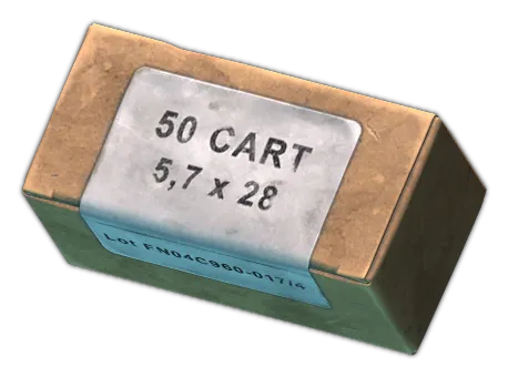 5,7x28mm SS198LF Munitionspackung (50 Geschosse) in Escape from Tarkov