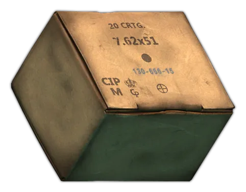 Пачка патронов 7.62x51мм M80 (20 штук) в Escape from Tarkov