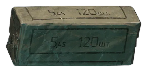 Пачка патронов 5.45x39мм 7Н40 (120 штук) в Escape from Tarkov