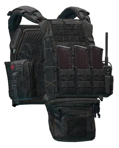 Stich Profi Plate Carrier V2 (Black) em Escape from Tarkov