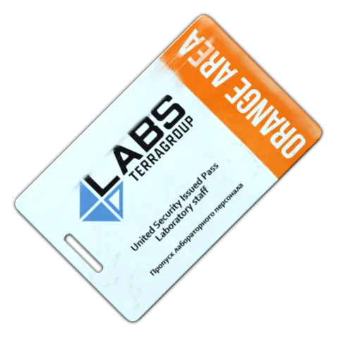 TerraGroup Labs residential unit keycard  em Escape from Tarkov