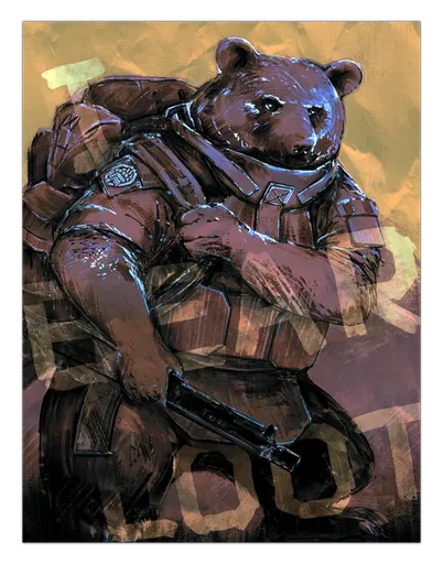 I Bear Loot poster dans Escape from Tarkov