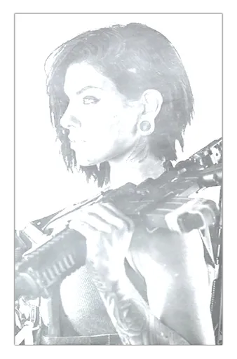 Girl poster in Escape from Tarkov