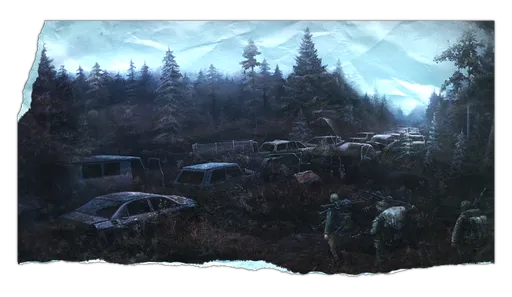 Плакат Дорога в Escape from Tarkov